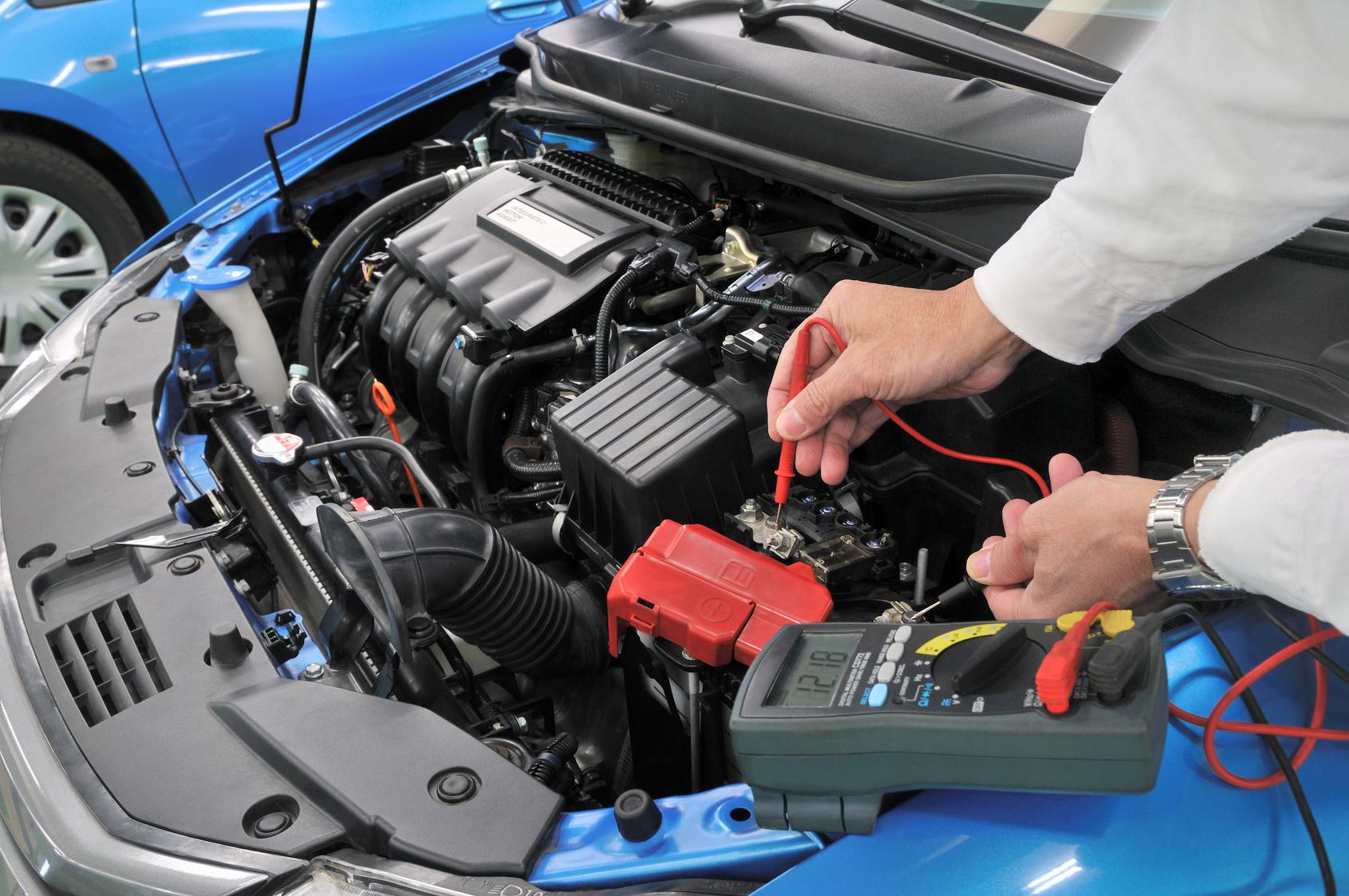 Hybrid car repairing